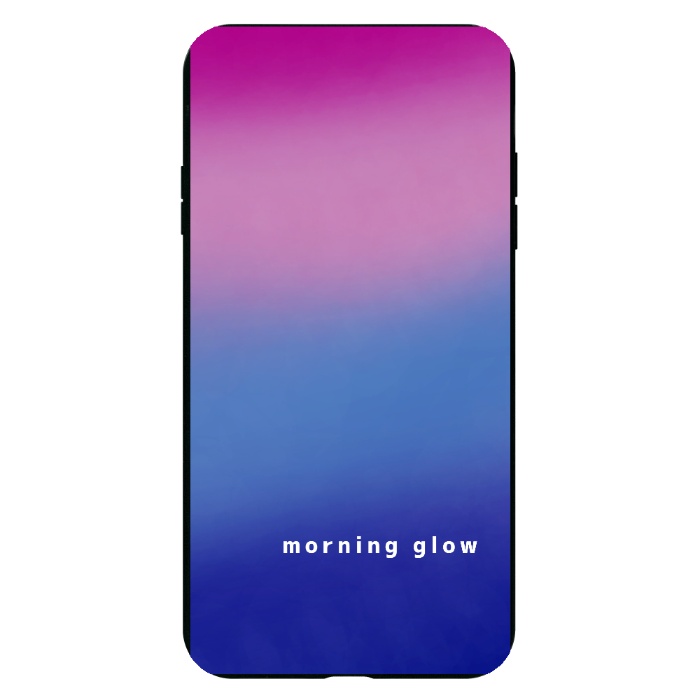 朝やけ iPhoneXsMax ウッドケース