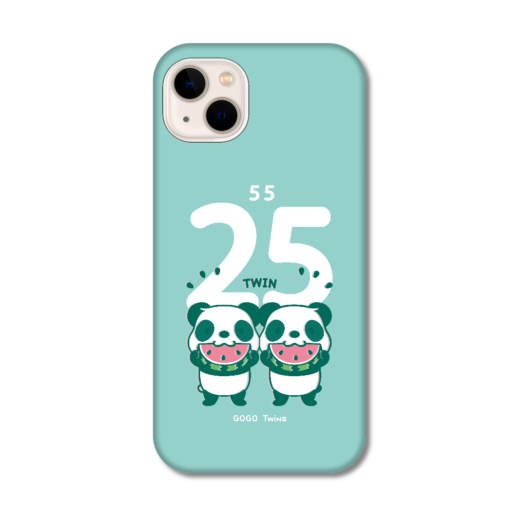 5525 PANDAS　GOGO 双子ちゃんパンダちゃん iPhone14 Plus