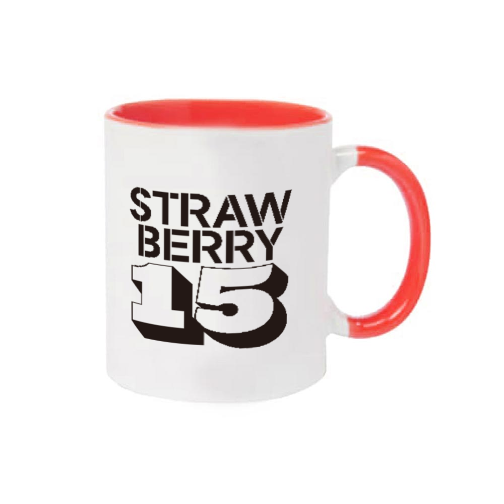 STRAWBERRY 15・イチゴ大好き 2トーンマグカップ