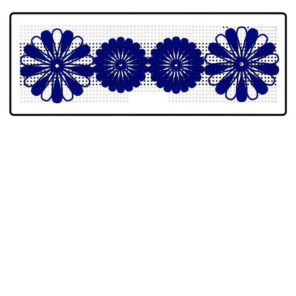 藍花 Bluetoothスピーカー 表のみプリント