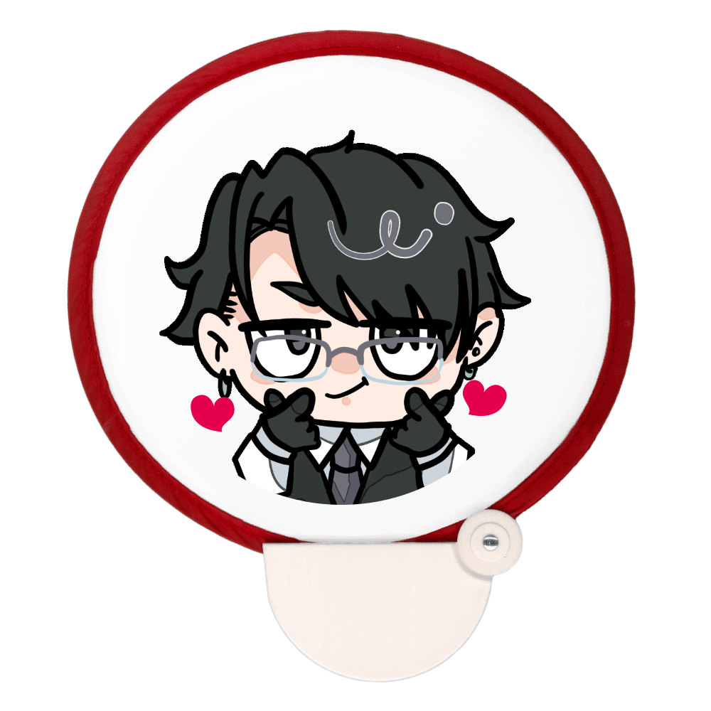エミヤ応援うちわ フォールディングファン