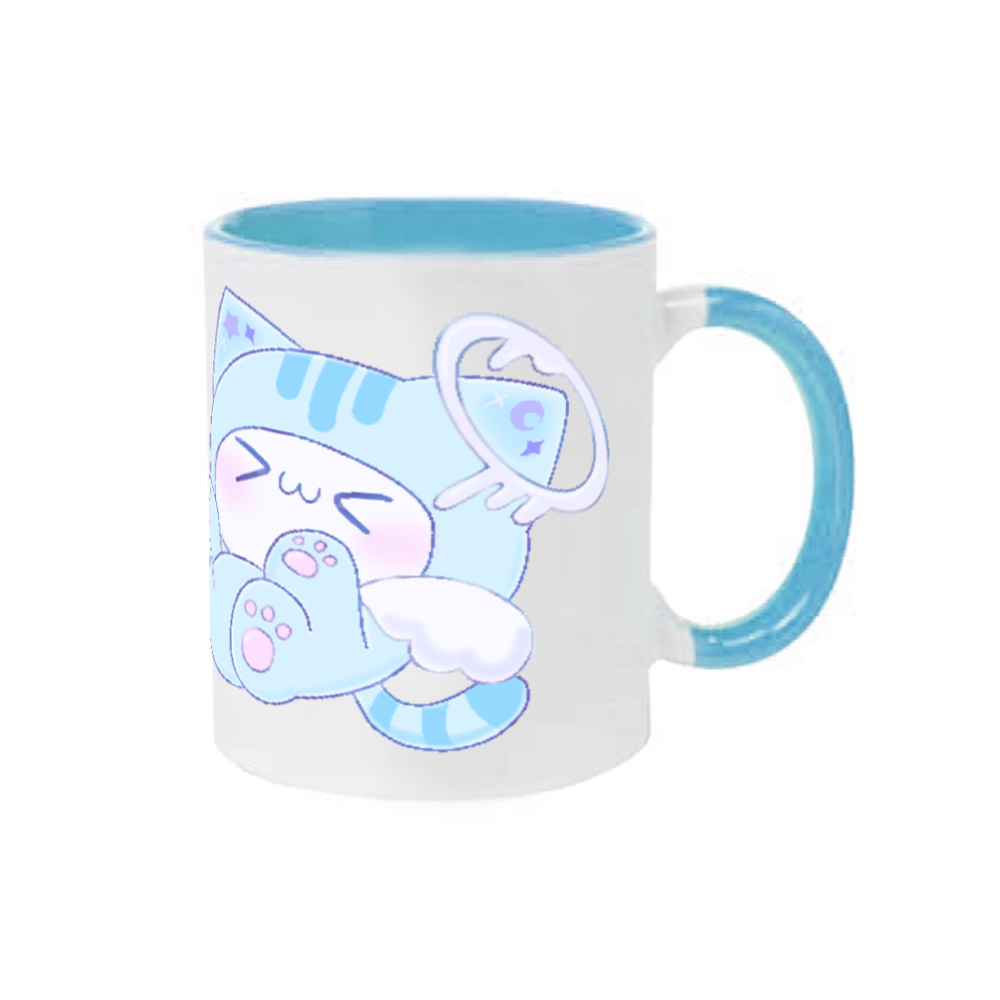 複製サイン入り！ねこ天使マグカップ マグカップ｜ねこあくま - オリ