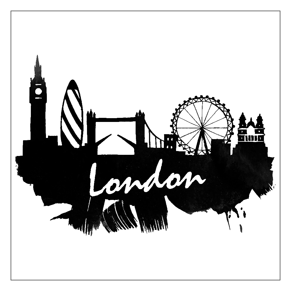 London -ロンドン- アクリルブロック