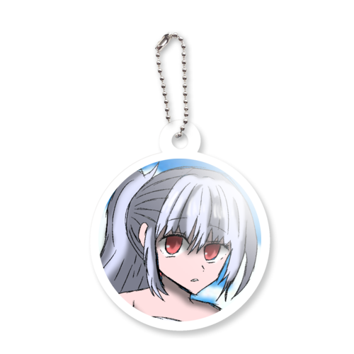 麻里奈 アクリルキーホルダー　丸型 (4cm)