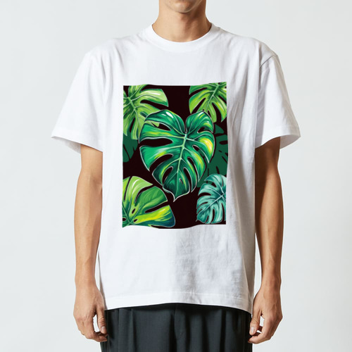 Leaf Art ハイクオリティーTシャツ