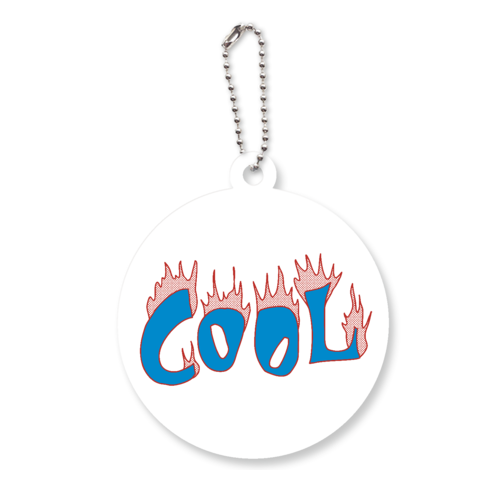 COOL アクリルキーホルダー　丸型 (6cm)