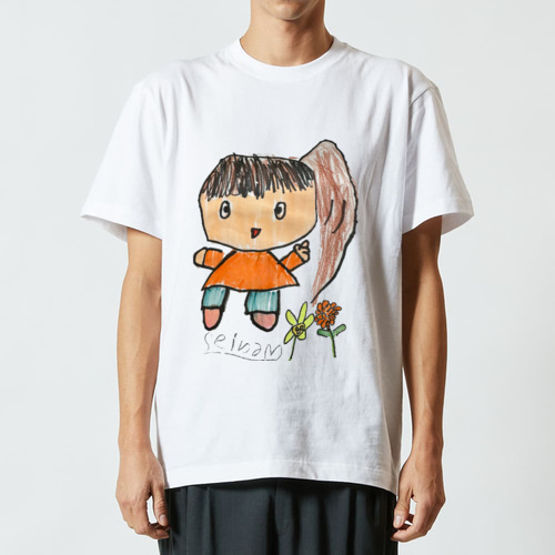 おはなさいたよ ハイクオリティーTシャツ