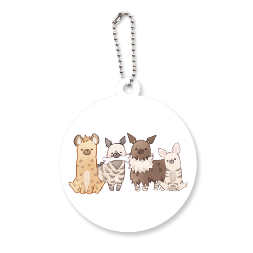 ハイエナーズ アクリルキーホルダー　丸型 (6cm)