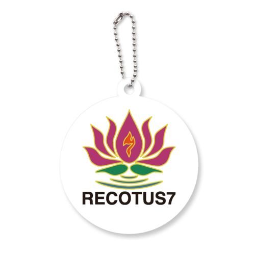 RECOTUS7 アクリルキーホルダー　丸型 (6cm)