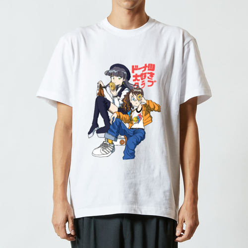 ドーナツ大好きクラブ　カラー２ ハイクオリティーTシャツ