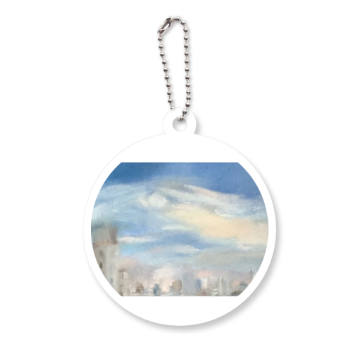 ほわり アクリルキーホルダー　丸型 (6cm)