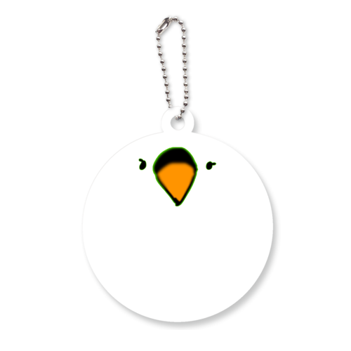 トリノさん アクリルキーホルダー　丸型 (6cm)