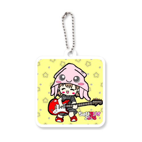 ちょびラジオ2026キーホルダー アクリルキーホルダー　四角型 (6cm)