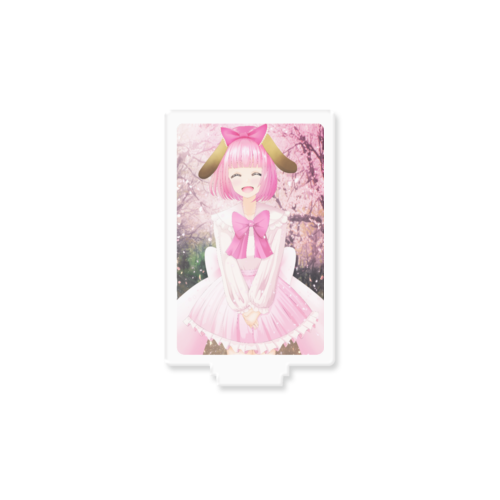 春を、教えに。 アクリルフィギュア長方形(50×75mm)