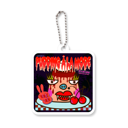 コワキッサ アクリルキーホルダー　四角型 (6cm)