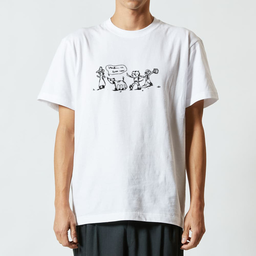 ごにょごにょ散歩 ハイクオリティーTシャツ