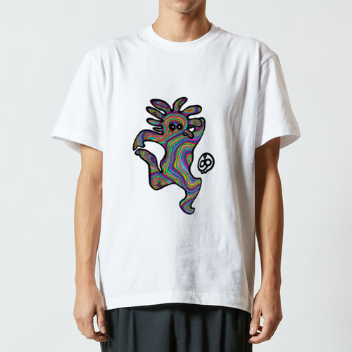 Dance Garbage レインボー ハイクオリティーTシャツ