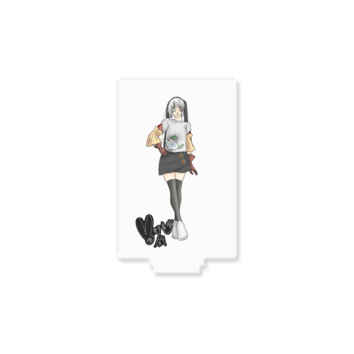 雪野鈴竜（夏服）／アクリルフィギュア長方形(50×75mm) アクリルフィギュア長方形(50×75mm)