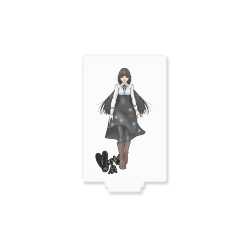 雪野鈴竜（私服）／アクリルフィギュア長方形(50×75mm) アクリルフィギュア長方形(50×75mm)