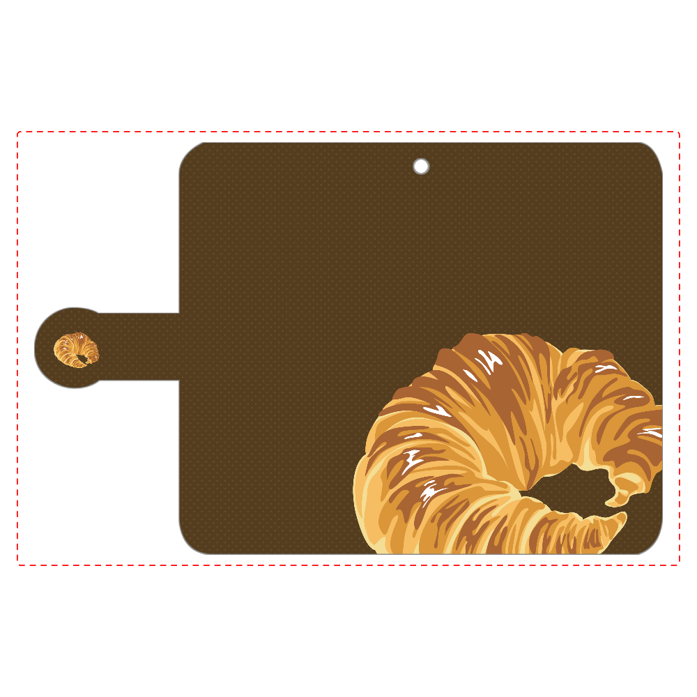 クロワッサン 大 のスマホケースの商品購入ページ オリジナルプリントグッズ販売のオリラボマーケット