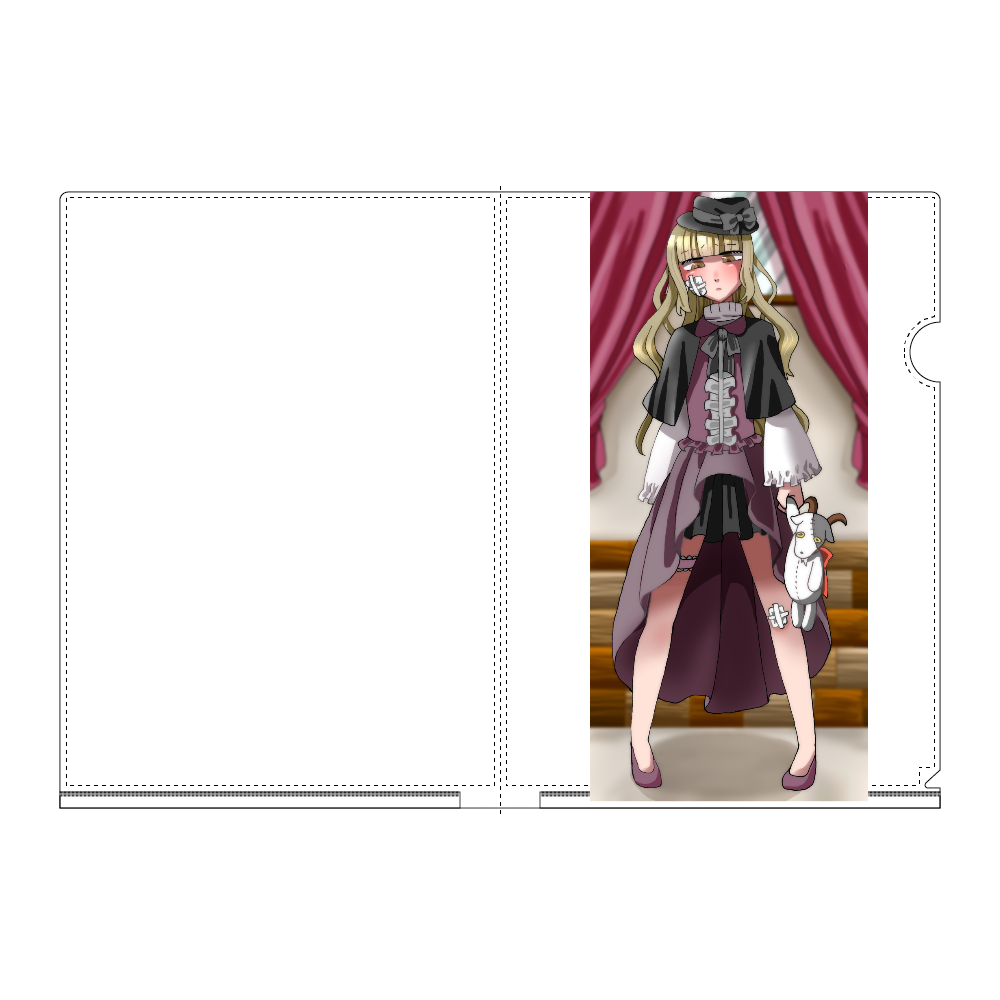 赤目の少女の商品購入ページ オリジナルプリントグッズ販売のオリラボマーケット 赤目の少女の商品購入ページ オリジナルプリントグッズ販売のオリラボマーケット