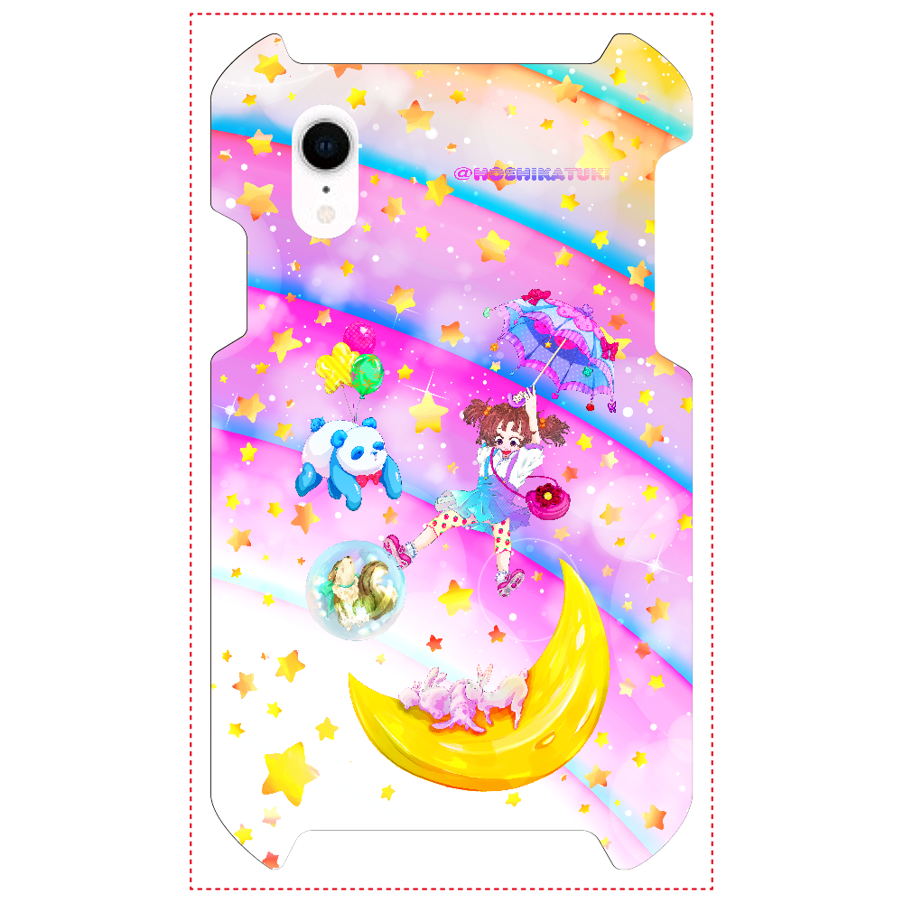 少女月旅行iphoneXRケース iPhoneXR