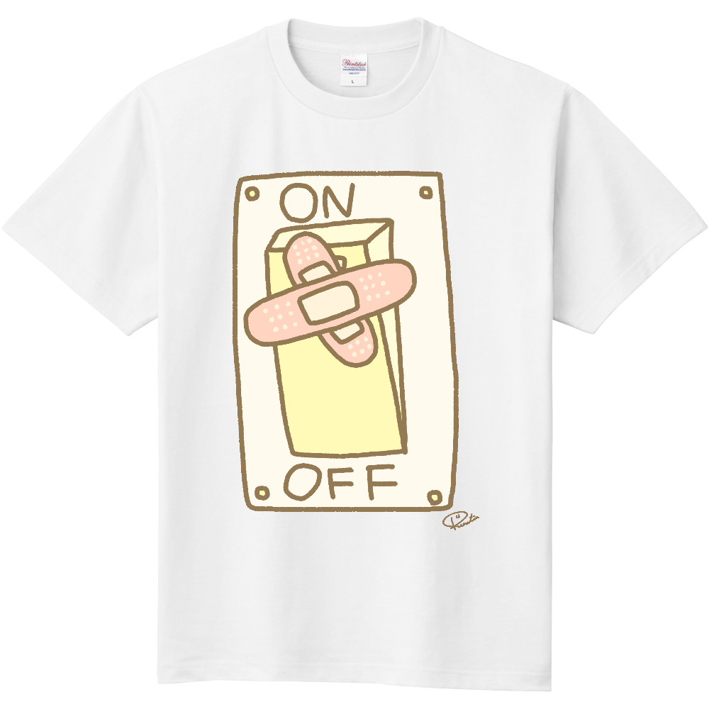 やる気スイッチ故障中定番Tシャツの商品購入ページ