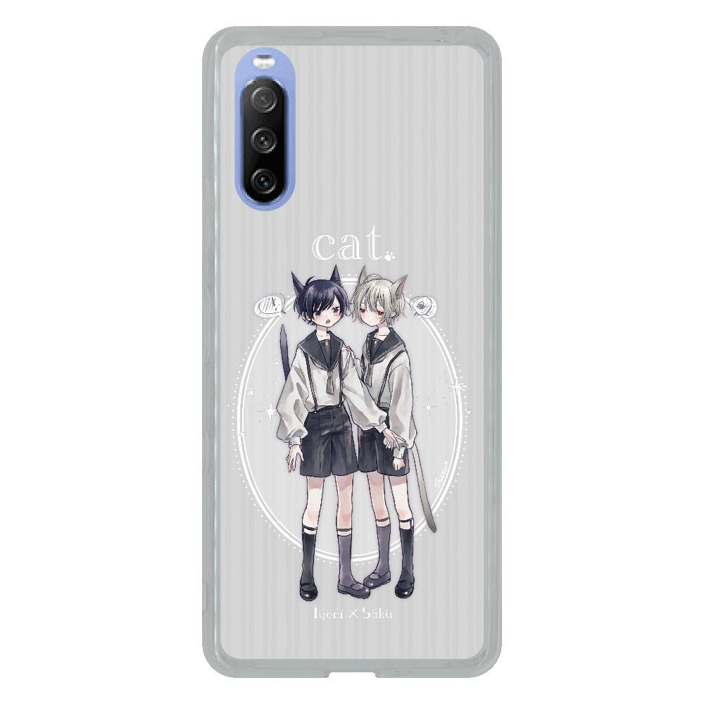 ねこちゃん ソフトスマホケースの商品購入ページ オリジナルプリントグッズ販売のオリラボマーケット