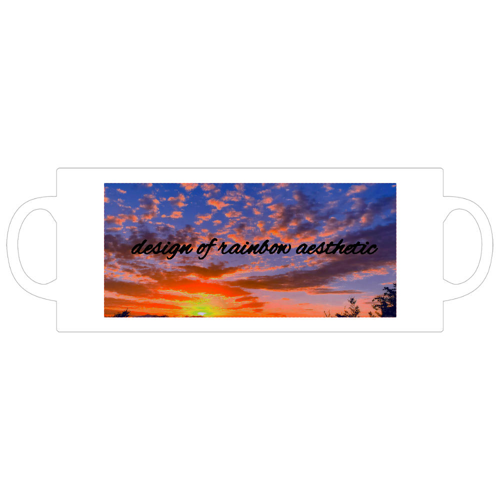 夕空 マグカップ  ホワイト