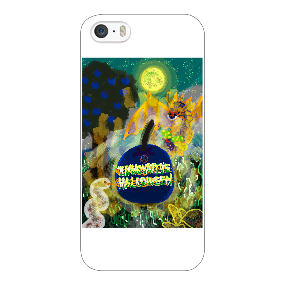 Appween「ゴチャゴチャ斬新ハロウィン/Innovative Halloween」ORILAB.Version.6 iPhone5c(透明)