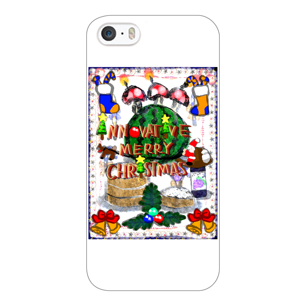第一弾　【MERY CHRISTMAS Version 】〜その時サンタが行く!〜 iPhone5c(透明)