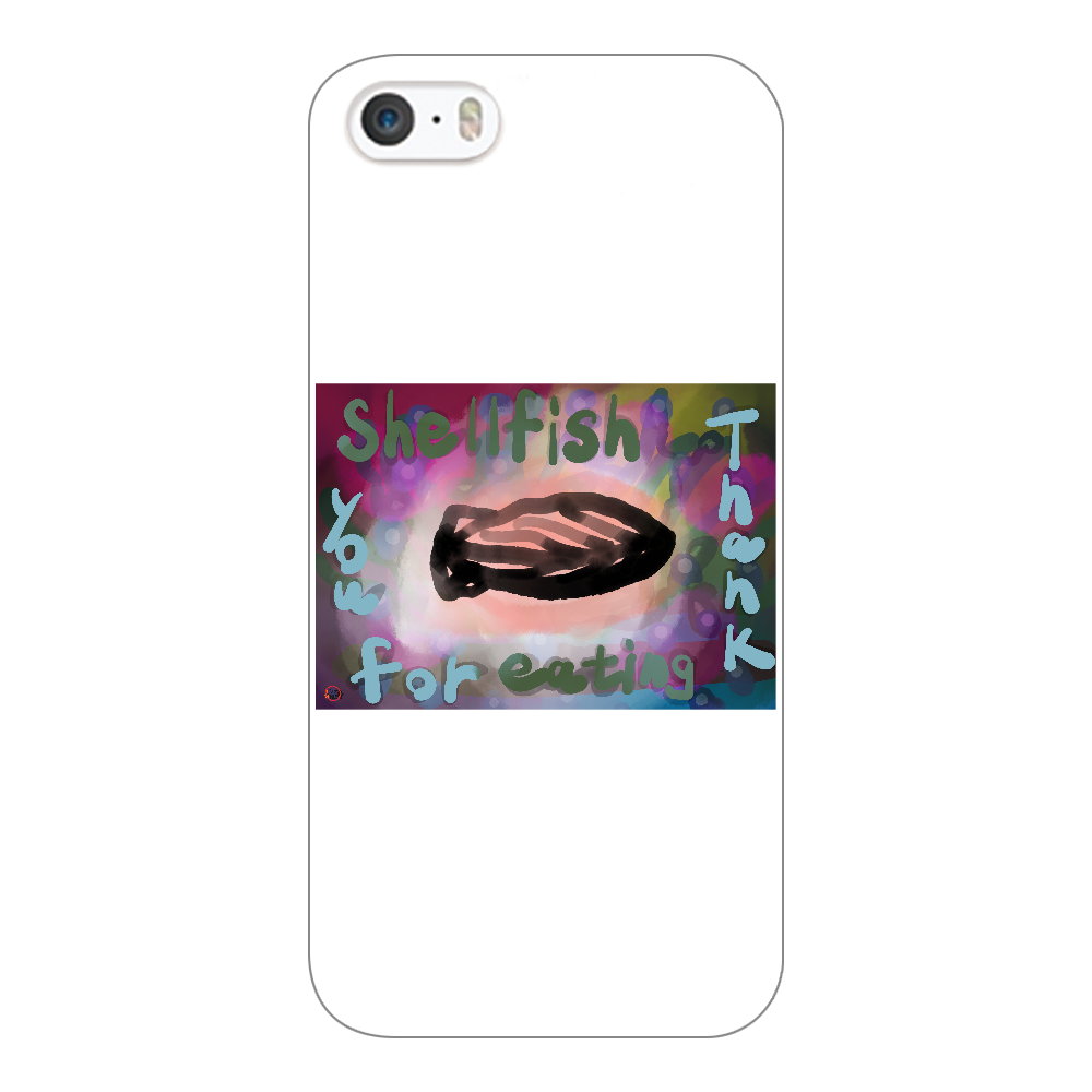 海底に眠りながら発光する貝。ORILAB.Version iPhone5c(透明)