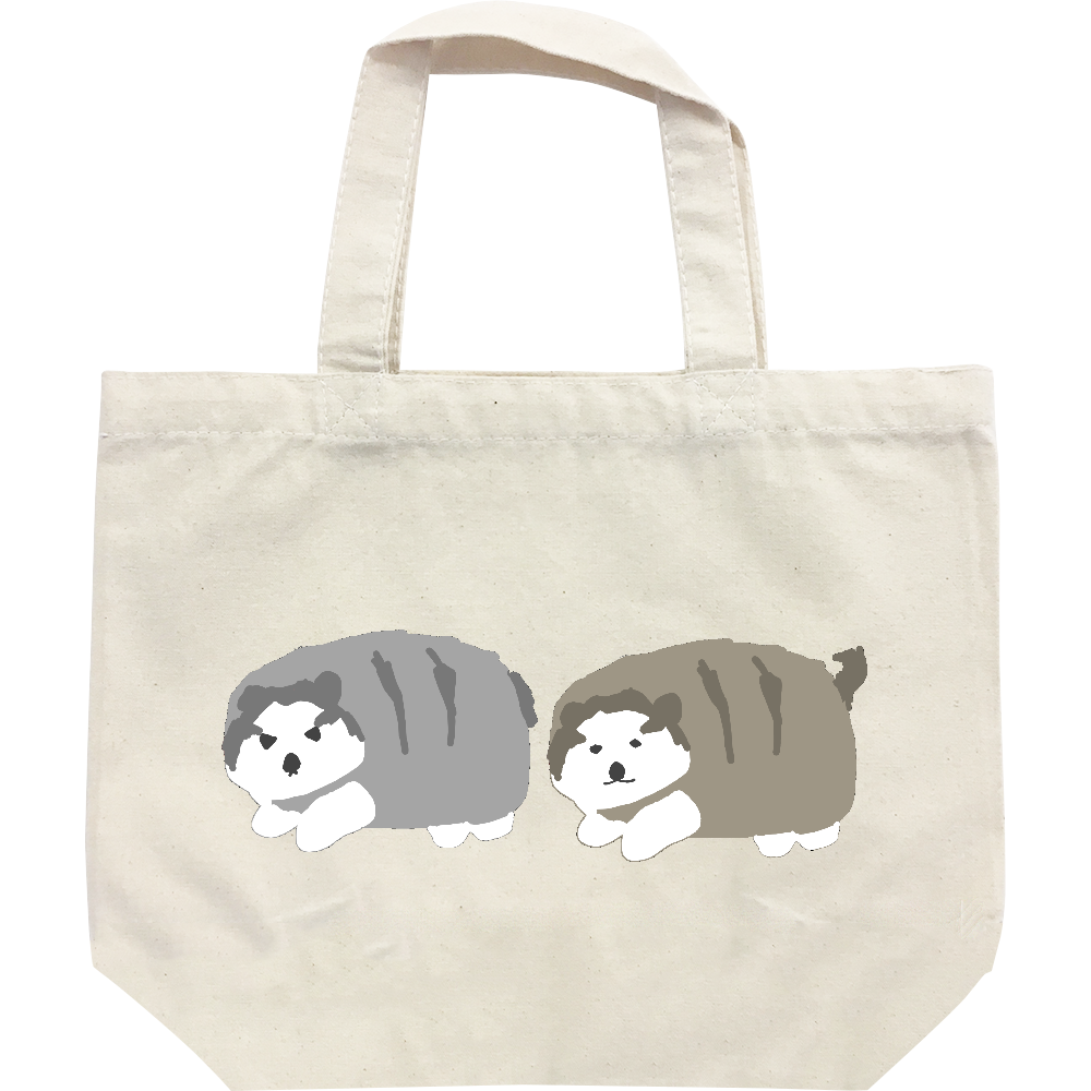 シベリアンハスキーとアラスカンマラミュートのこいぬの商品購入ページ オリジナルプリントグッズ販売のオリラボマーケット