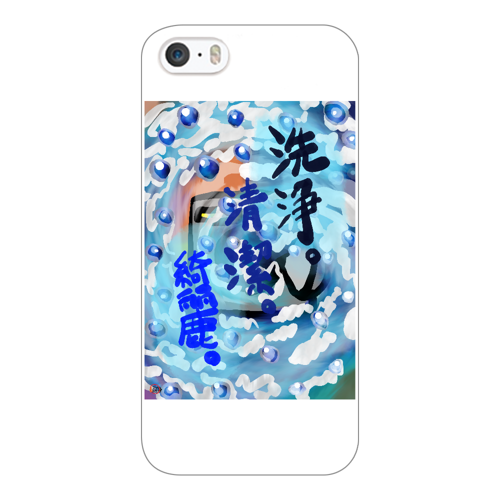 洗浄。清潔。綺麗。の洗濯機。 ORILAB.Version iPhone5c(透明)