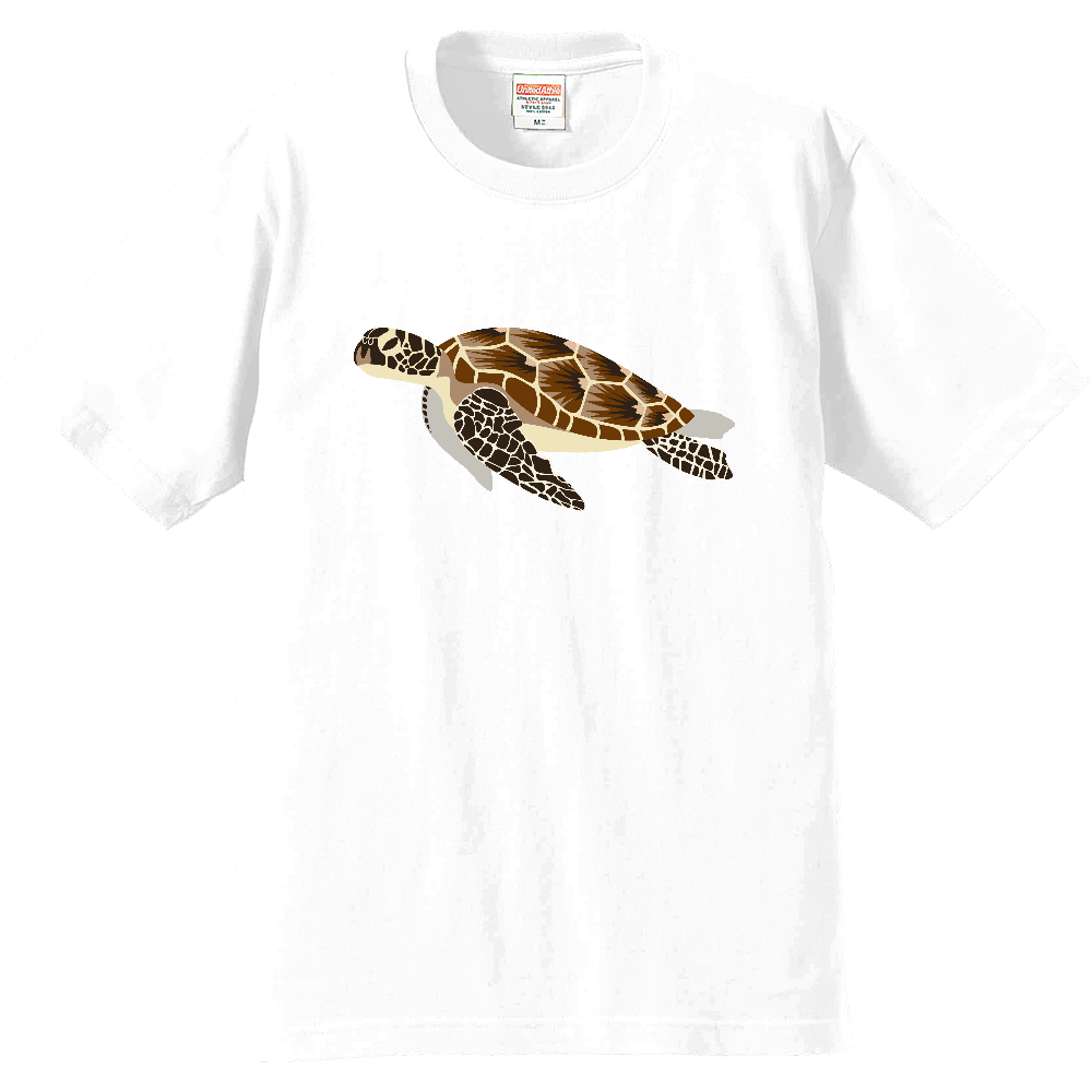 アオウミガメといっしょ プレミアムTシャツ