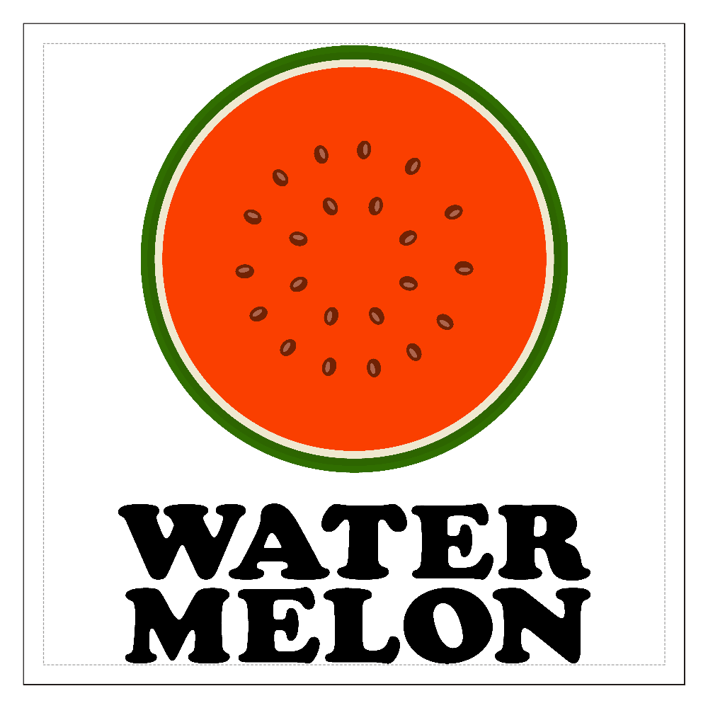 Watermelon スイカの商品購入ページ オリジナルプリントグッズ販売のオリラボマーケット