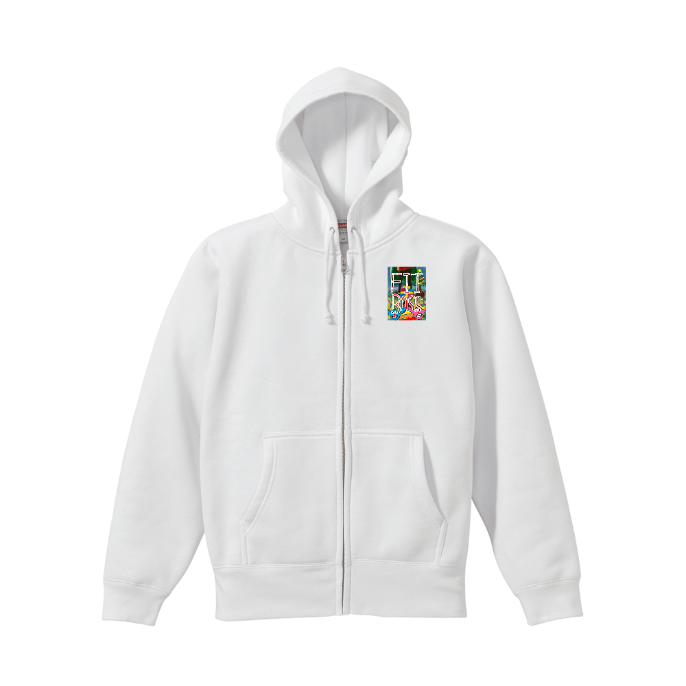 第二弾 【クリスマス】と【バレンタインデー】が合体したら「FIT BOSS」となった‼︎ 10.0オンス T/C スウェットフルジップパーカ(裏起毛)