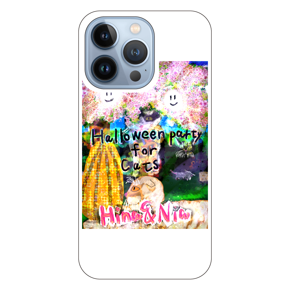 Halloween Party For Cats !! ORILAB.Version iPhone13 Pro (透明) 