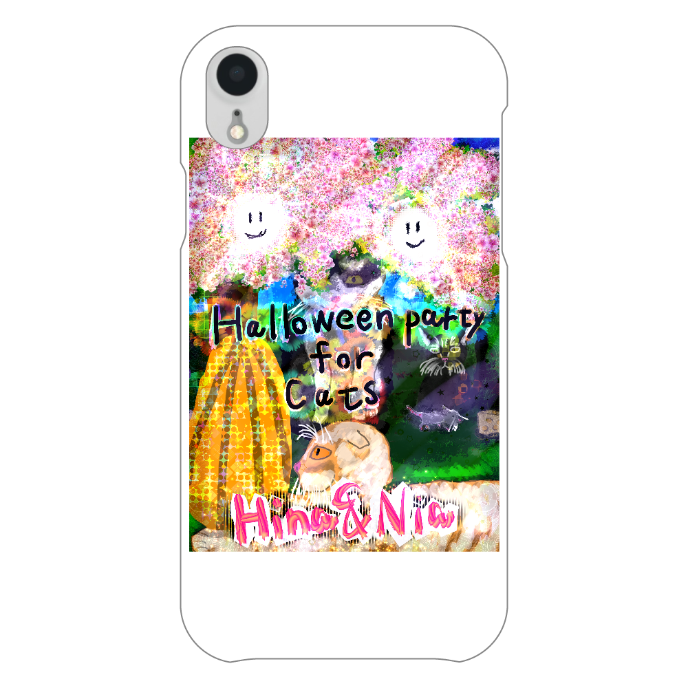 Halloween Party For Cats !! ORILAB.Version iPhoneXR(白)