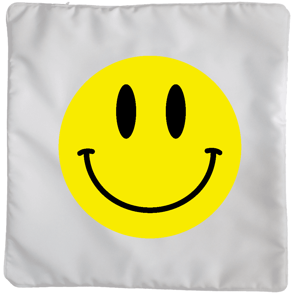 SMILEY FACE-スマイリーフェイス・ニコニコマーク-クッションカバー(大