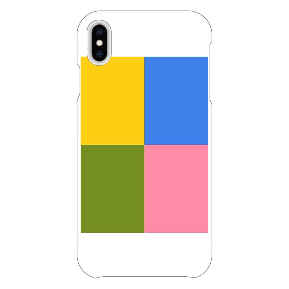blurなCOLOR iPhoneXsMAX(透明)