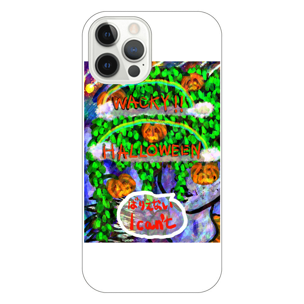 WACKY!! HALLOWEEN ORILAB.Version iPhone12 Pro (白/黒)