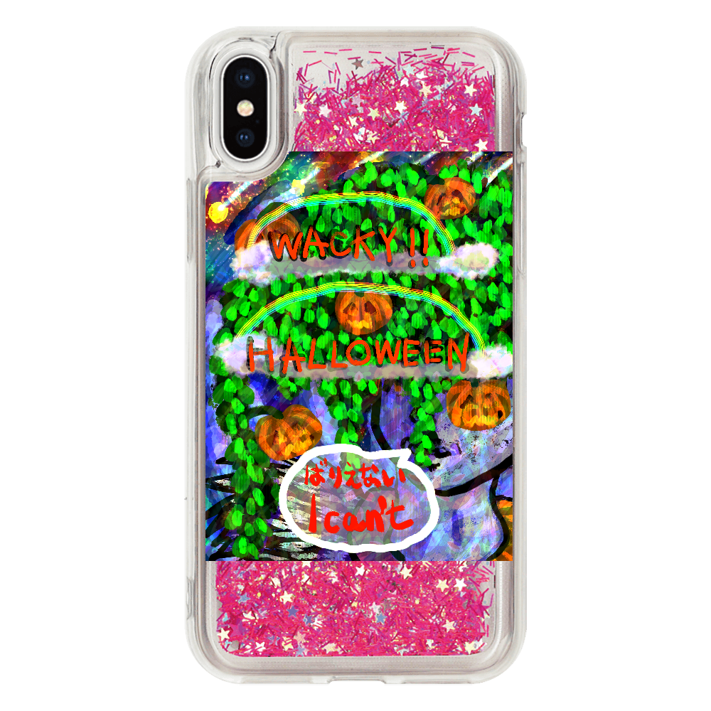 WACKY!! HALLOWEEN ORILAB.Version iPhoneX/Xs_グリッターケース