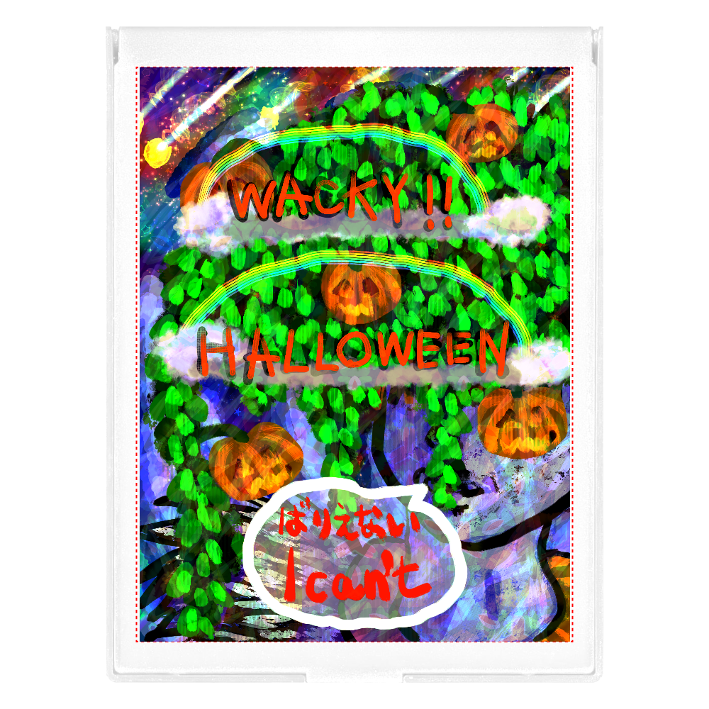 WACKY!! HALLOWEEN ORILAB.Version フロストスクエアミラー（Ｌ）