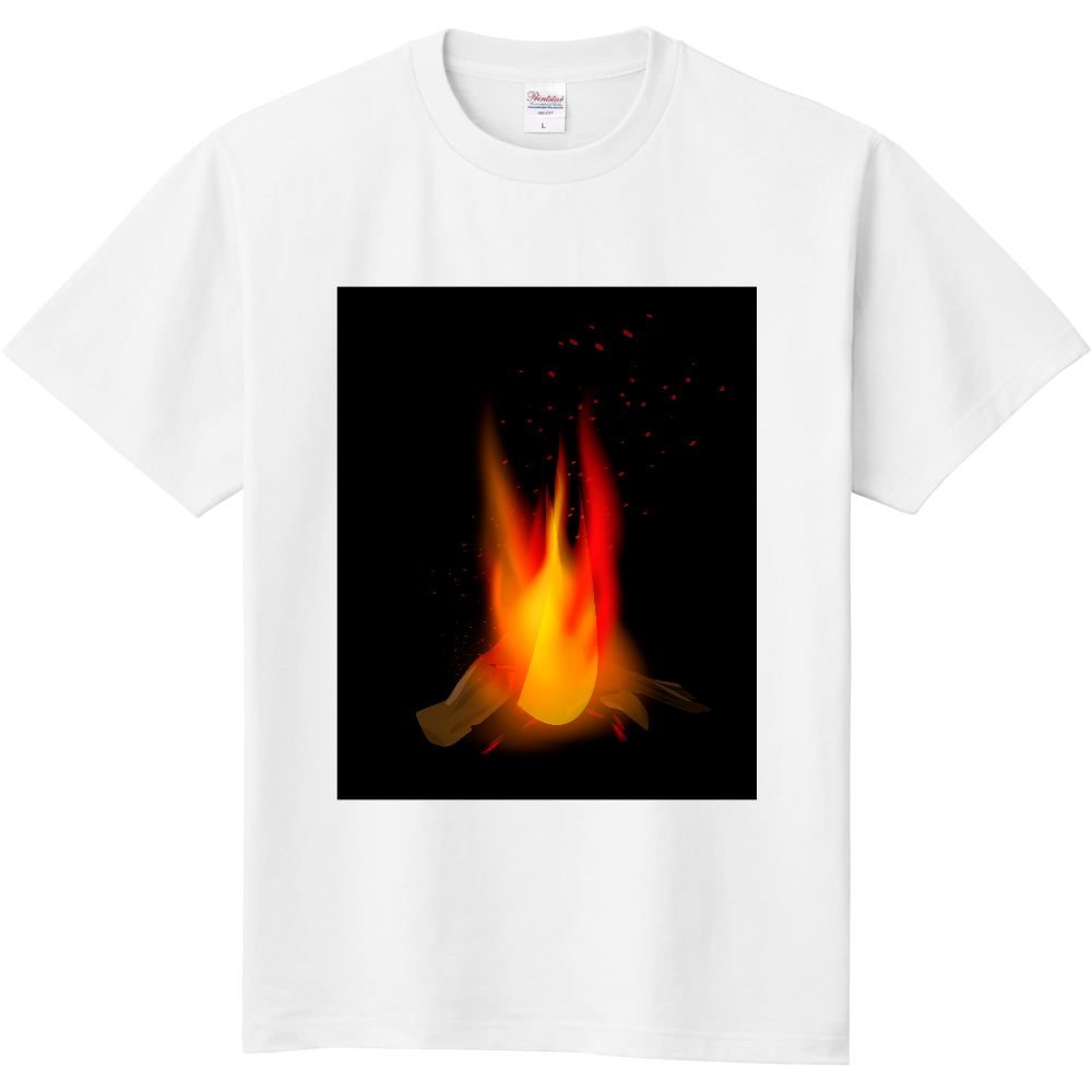 ザ・焚き火 即日Ｔシャツ(TOMS-85)