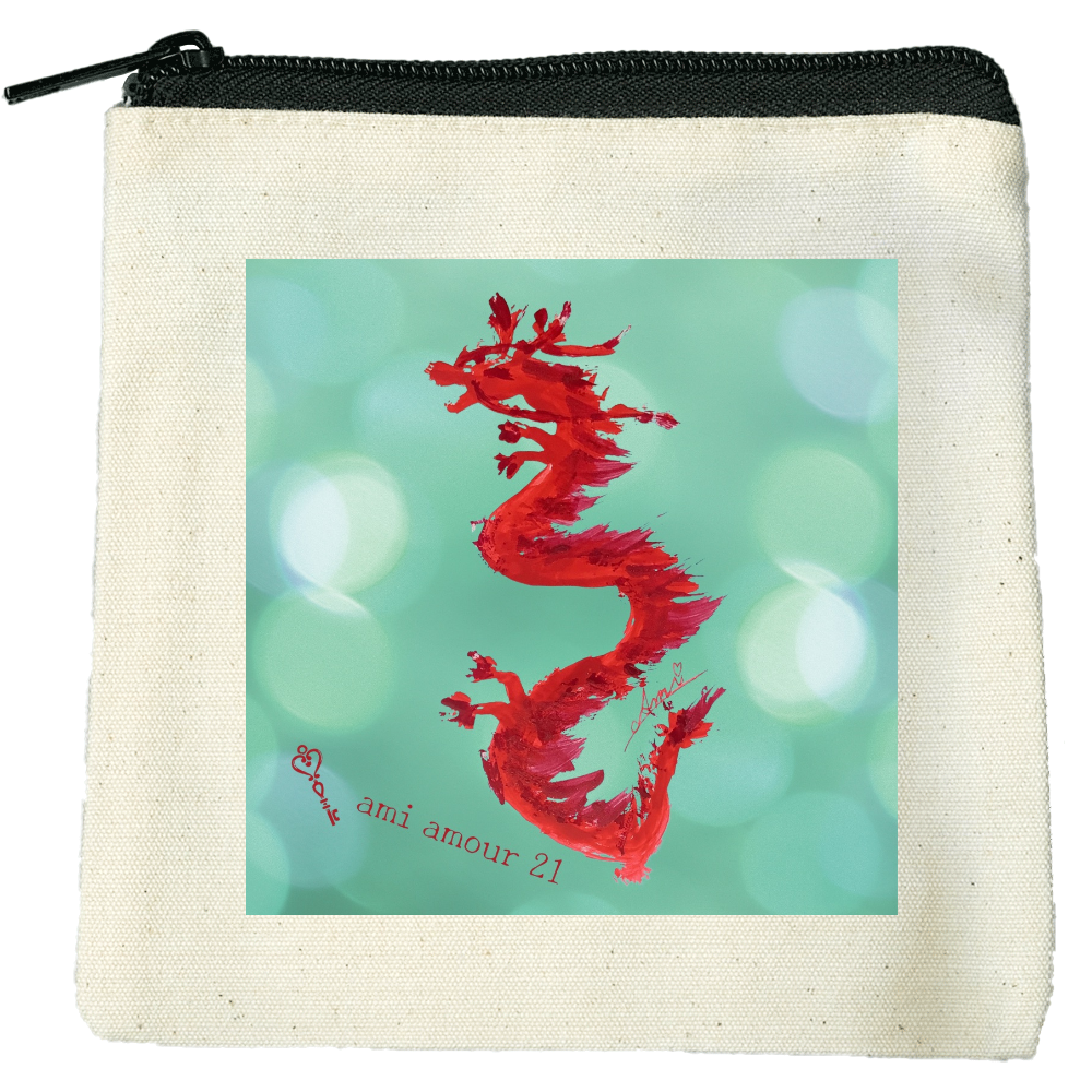 赤い龍 ペパーミントグリーン ポーチssの商品購入ページ オリジナルプリントグッズ販売のオリラボマーケット