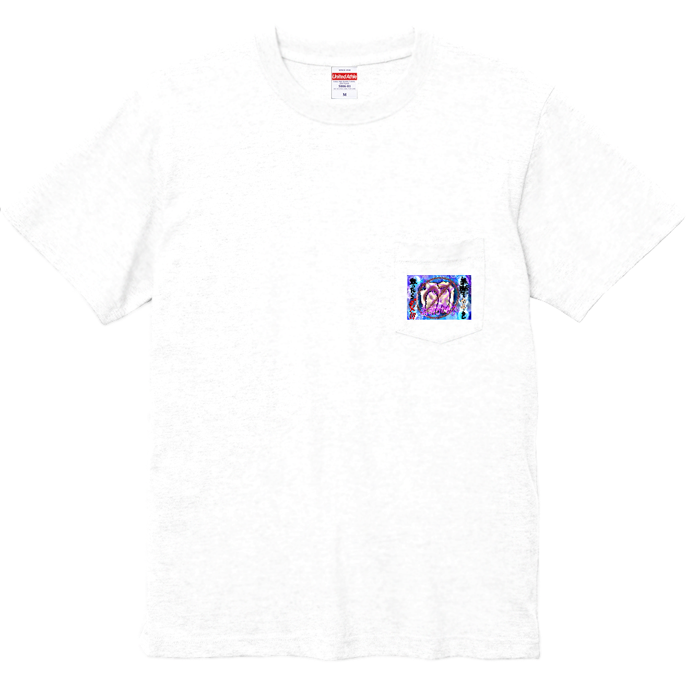 潮干狩りで貝を無断で採取したらダメですよ。　ORILAB.Version ハイクオリティーポケットTシャツ