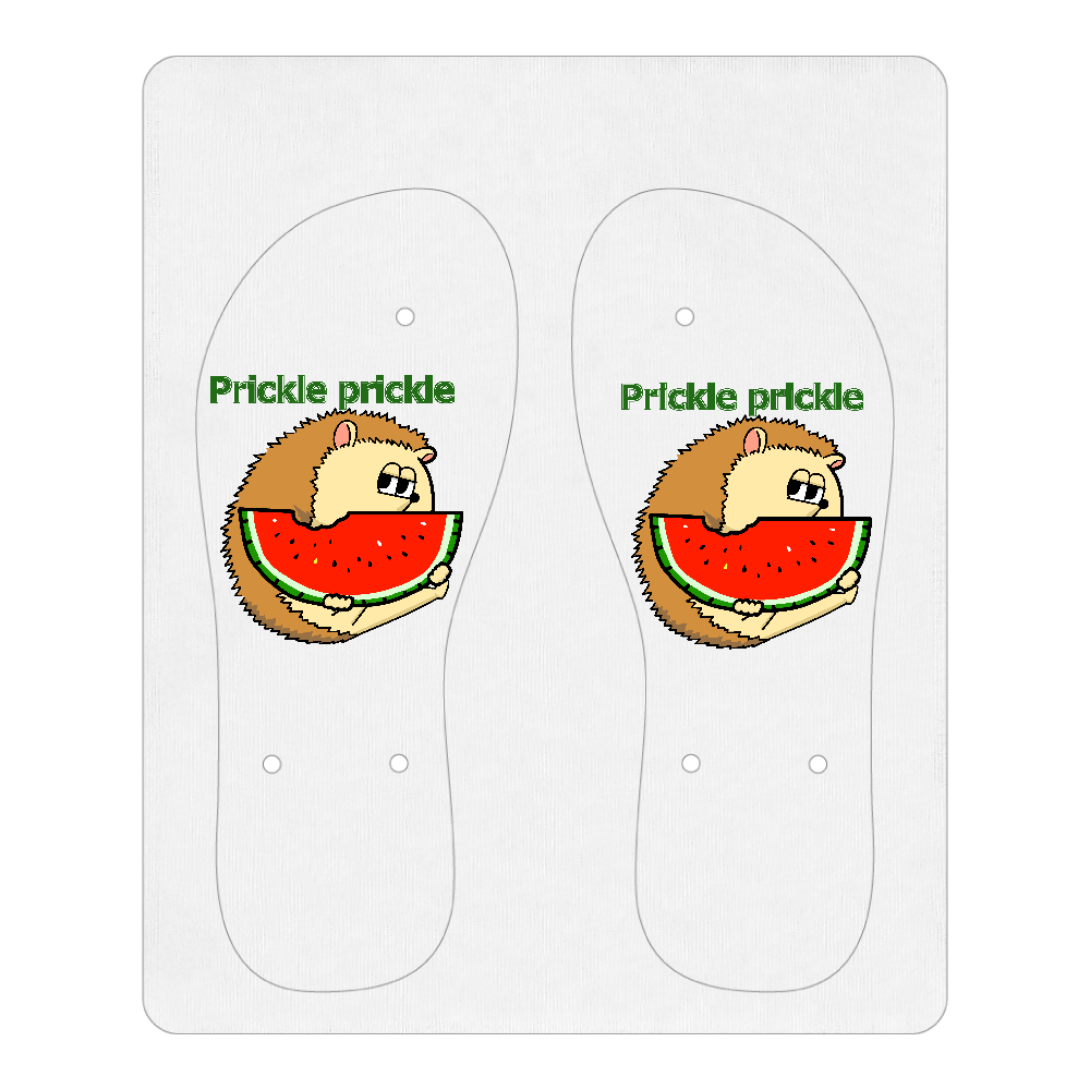 「Prickle prickle vol.20」ビーチサンダル ビーチサンダル M（25～26cm）