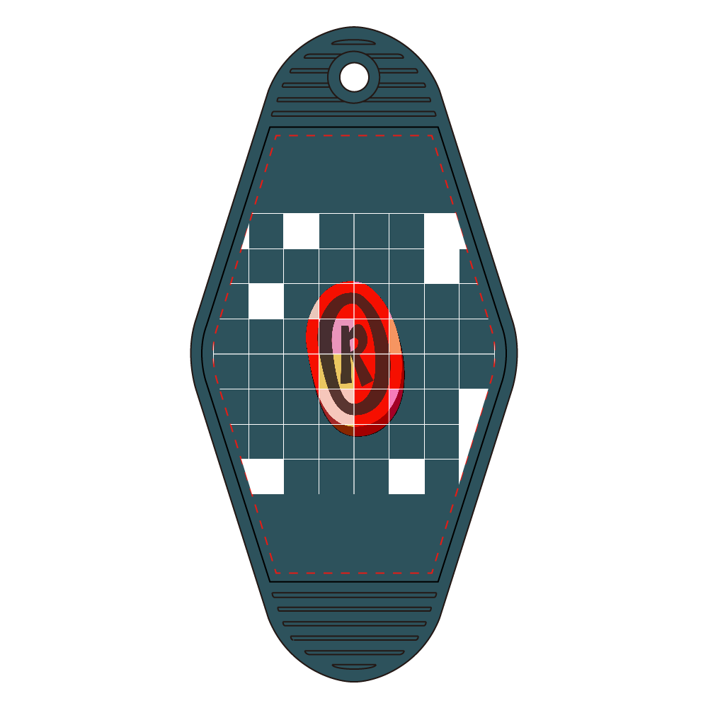 Lost®︎am モーテルキーホルダー