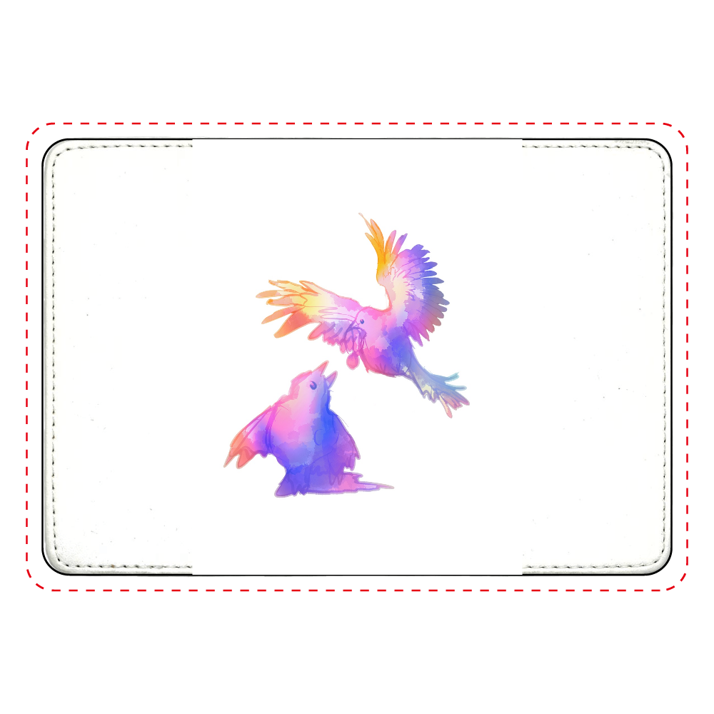 鳥の親子 カード収納ケース